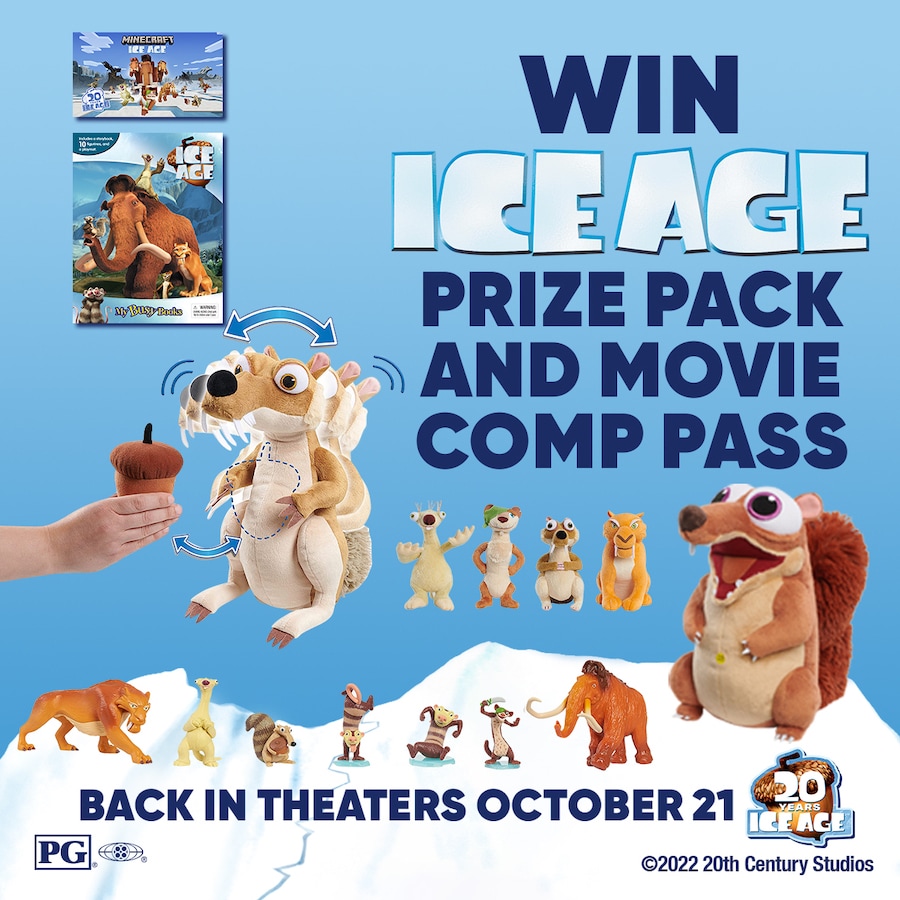 Win an Ice Age Prize Pack and Movie Comp Pass