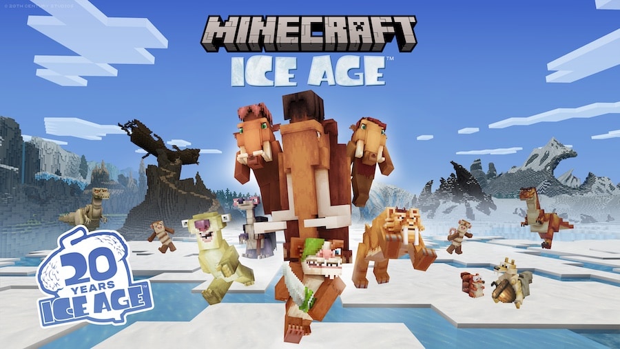 Ice Age Mash-Up in Minecraft