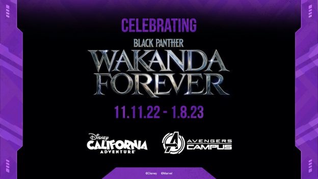 “Black Panther: Wakanda Forever" to be Celebrated at Avengers Campus at Disneyland Resort