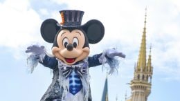 Mickey Mouse celebrating Halloween at Tokyo Disney Resort