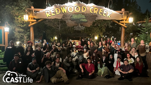 Disney Cast Life - Disneyland Resort cast members attending their exclusive Annual Halloween Scare Maze