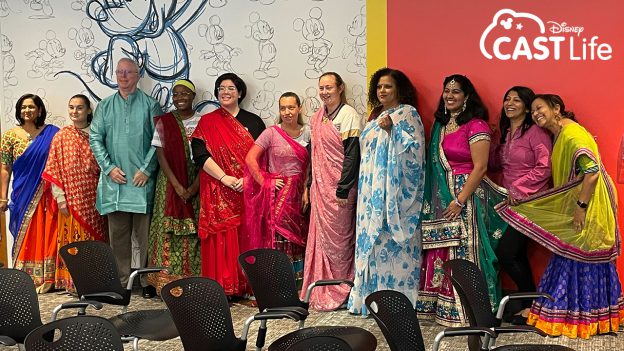 Disney Cast Life - Disney College Program cast members at Disney’s Flamingo Crossings learning about Diwali