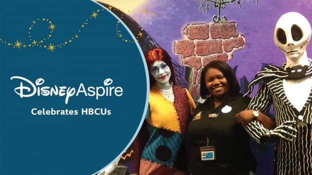 Disney Aspire | Quen Mitchell with Jack and Sally