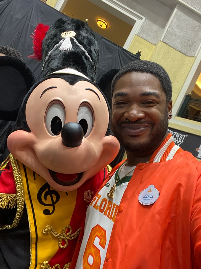 Drum Major Mickey and cast member