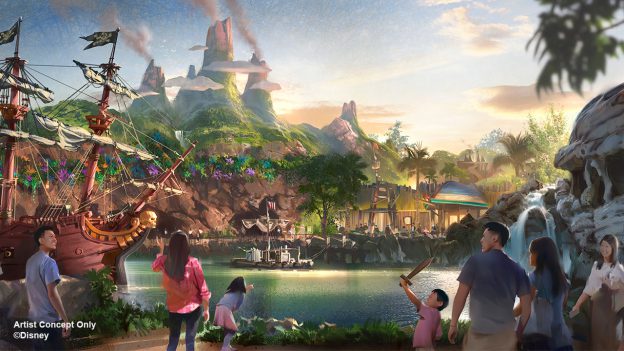 Peter Pan new port rendering at Tokyo Disney Resort