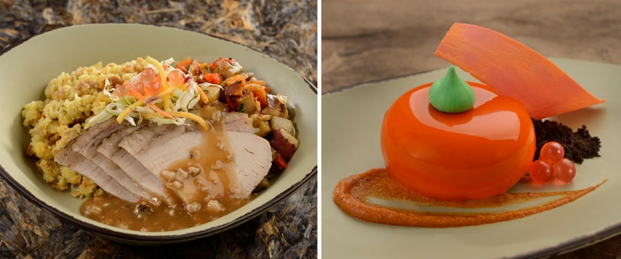 Collage of Disney Animal Kingdom food items