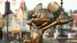 Mickey Mouse statue at Magic Kingdom Park