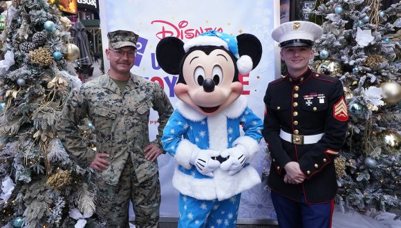 Mickey Mouse on Good Morning America for Disney Ultimate Toy Drive