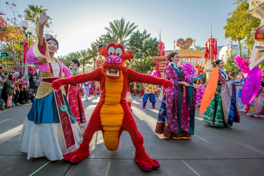 Lunar New Year and Food & Wine Festival Return in 2023 to Disney California Adventure Park  “Mulan’s Lunar New Year Procession” 