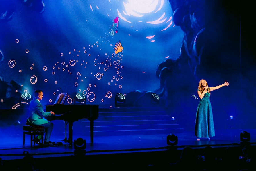 Jodi Benson preforming During the "Disney Princes: The Concert’"Tour