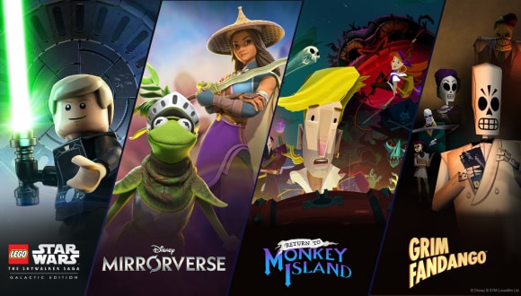 Collage of Disney Games in Press Play: Video Game News and Updates from November 2022