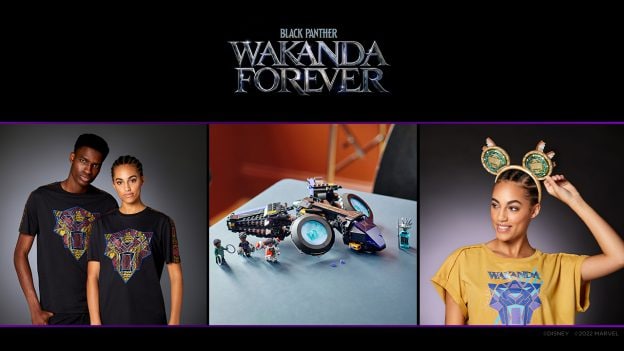 “Black Panther: Wakanda Forever” Merchandise Collage