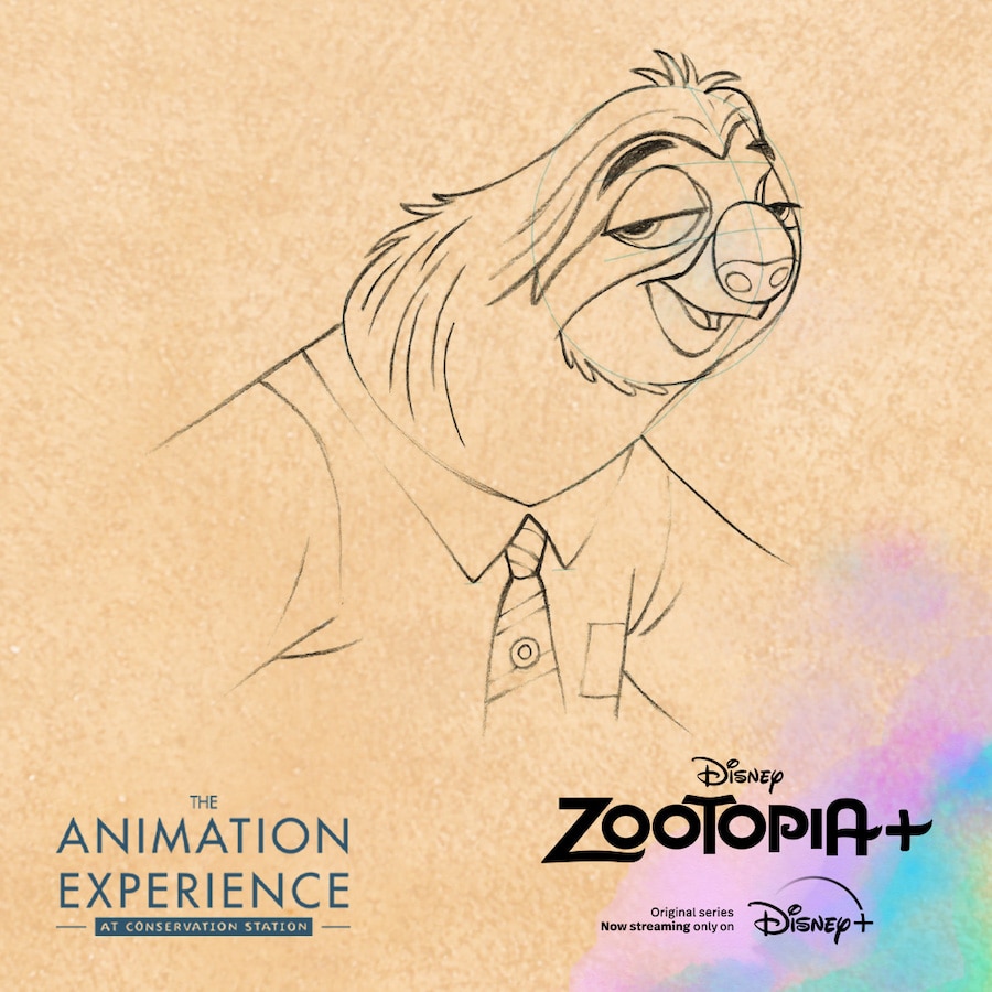 ‘Zootopia+’ Characters at The Animation Experience at Disney’s Animal Kingdom Theme Park
