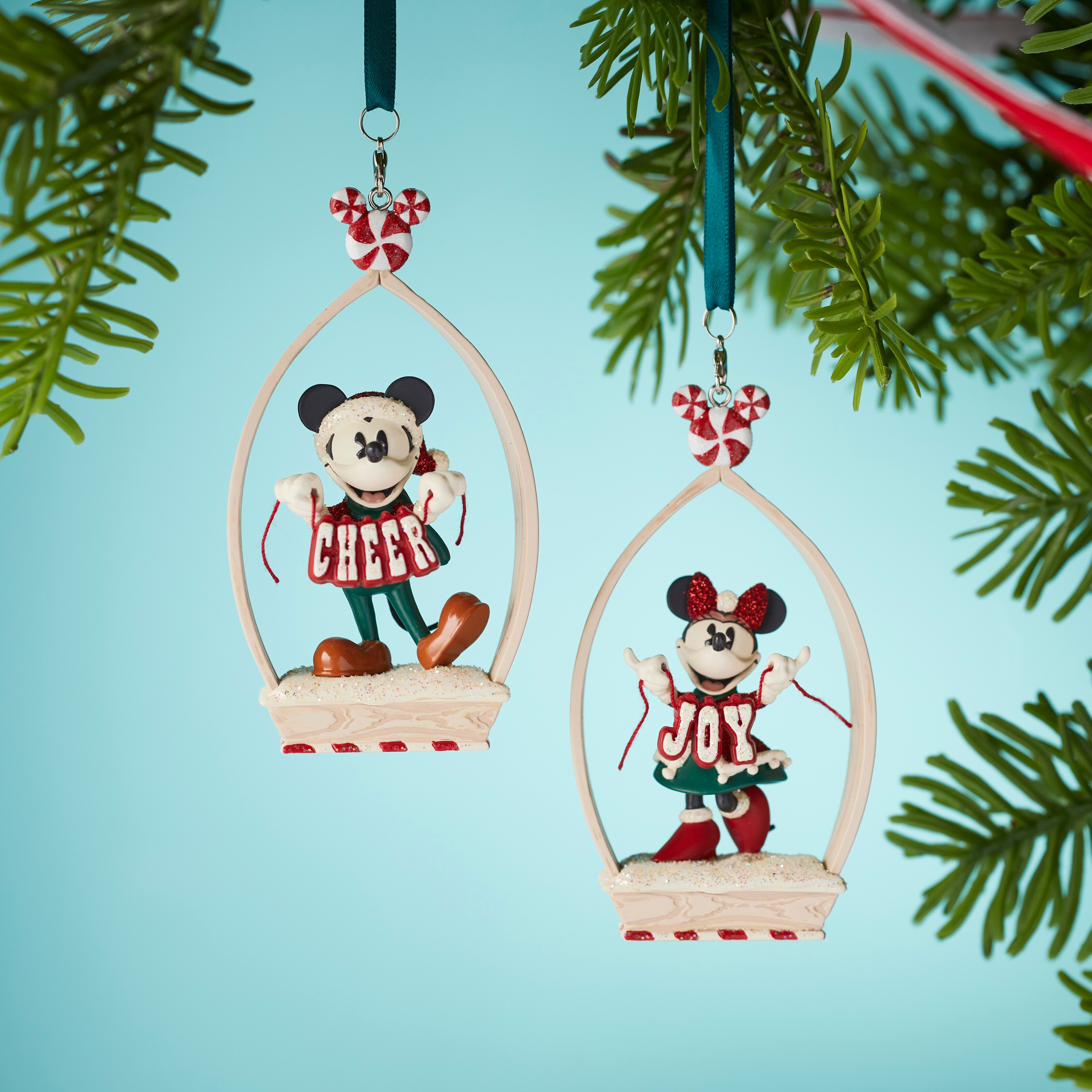 Ornaments featuring Mickey Mouse and friends