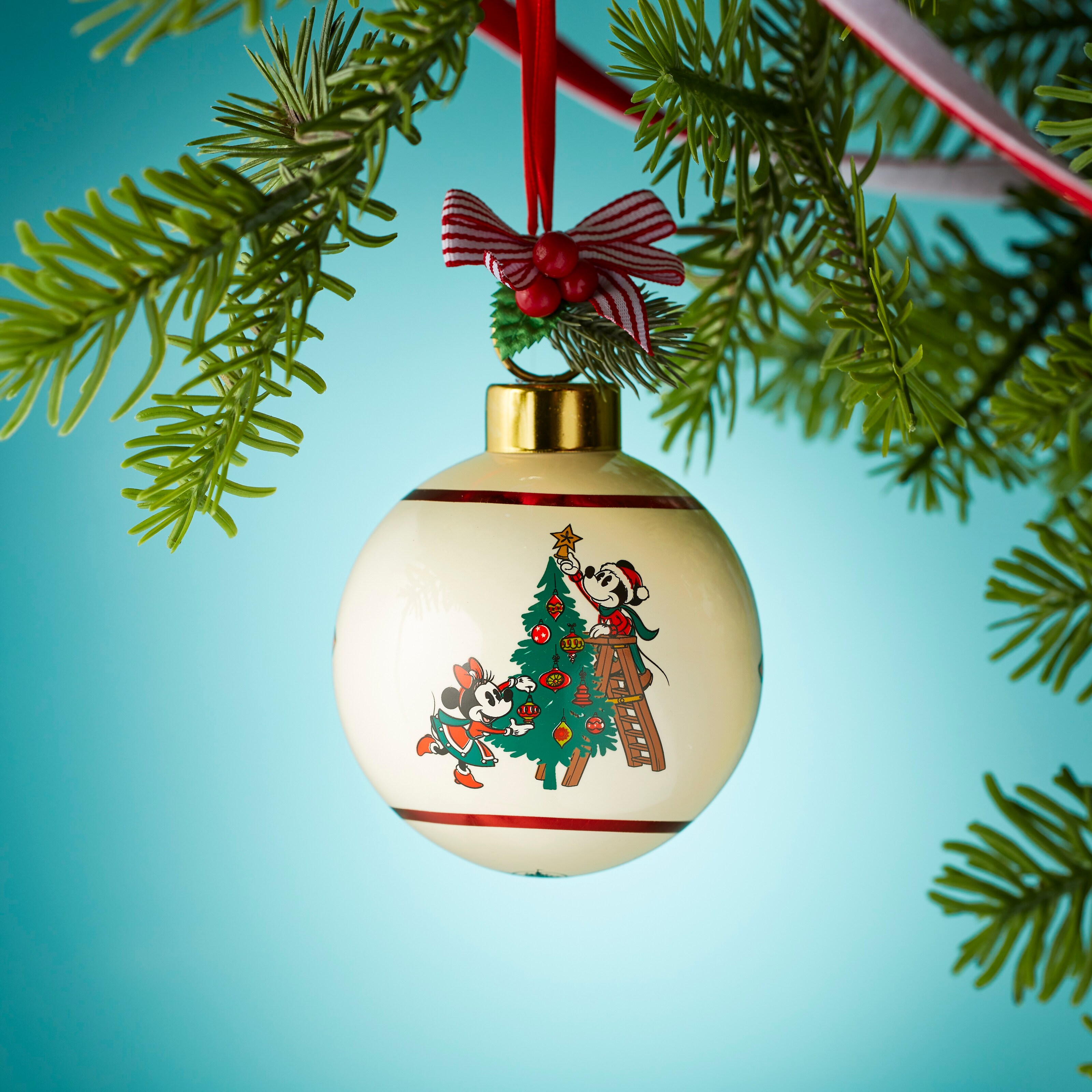 Ornaments featuring Mickey Mouse and friends