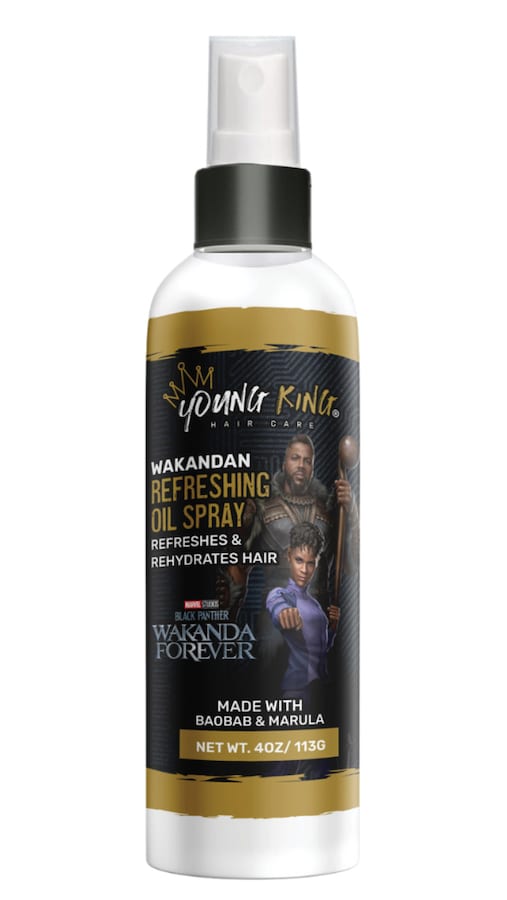 Young King Hair Care’s Limited Edition Black Panther Wakanda Forever Collection
