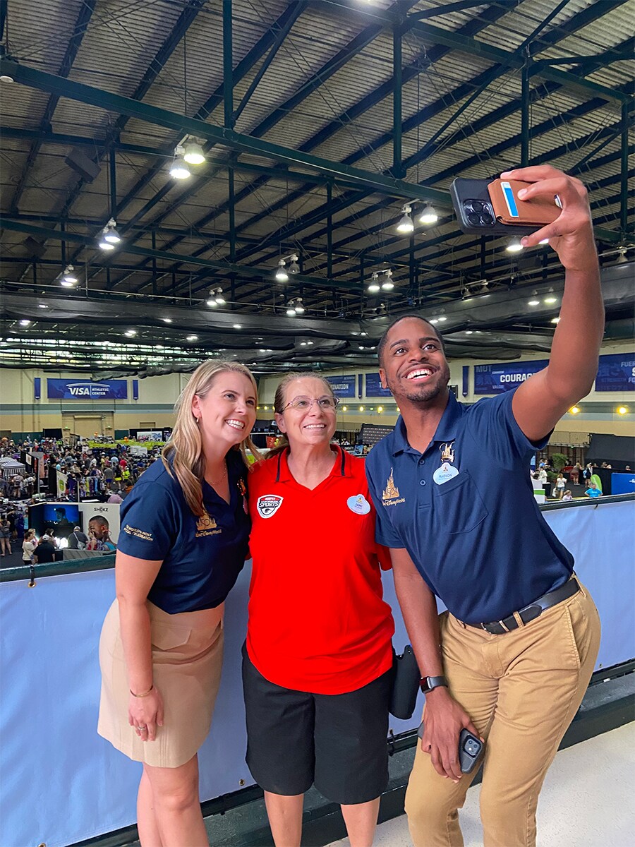 Ali, Raevon and Cast Member