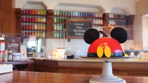 Mickey Mouse Dome Cake from Amorette’s Patisserie at Disney Springs