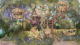 Adventureland Treehouse at Disneyland Park artist rendering