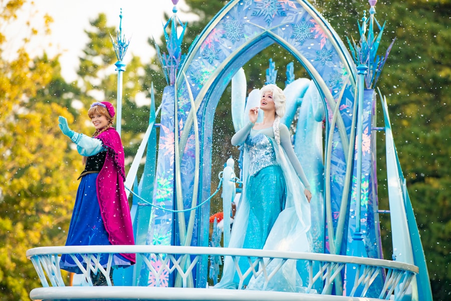 Anna and Elsa in “Disney Christmas Stories"