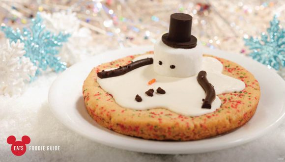 Melted Snowman Sugar Cookie