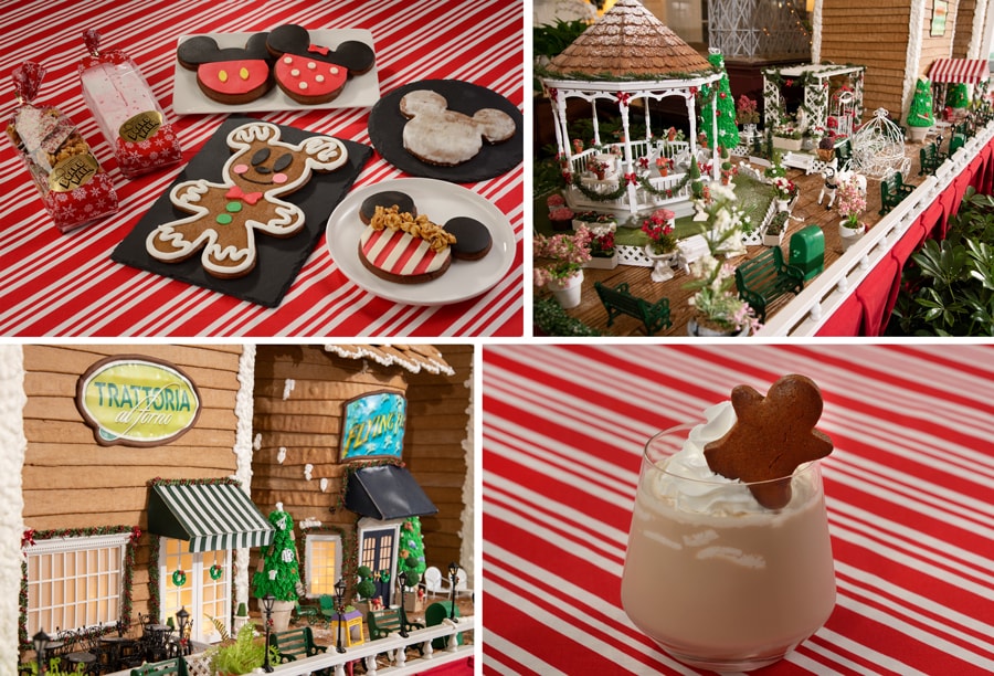 Details Revealed for Gingerbread Displays Coming to Walt Disney World Including Menus   