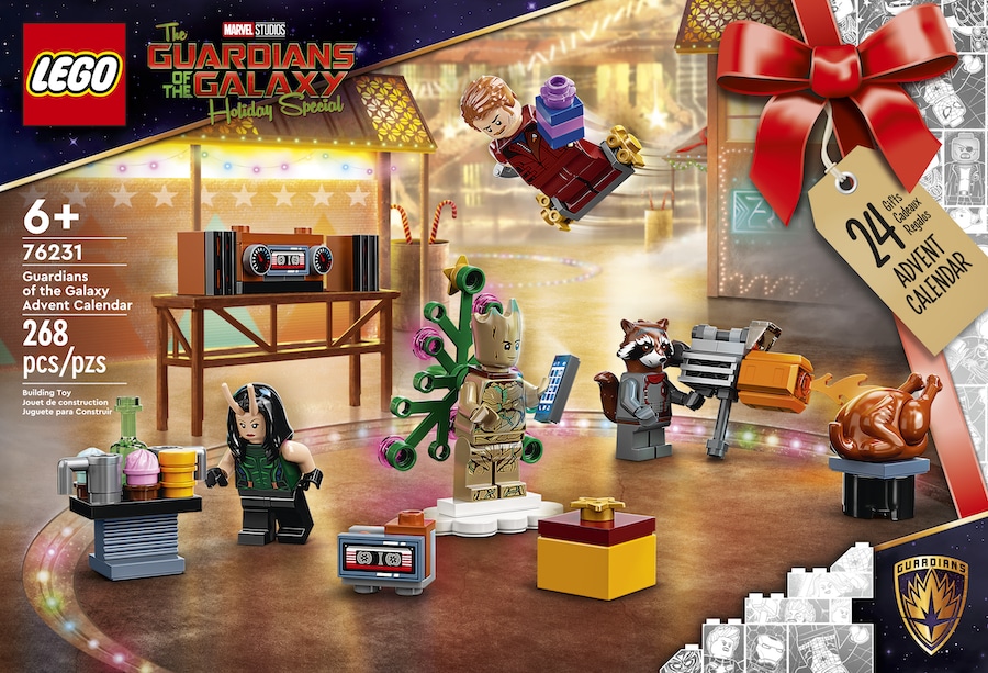  LEGO Guardians of the Galaxy Advent Calendar