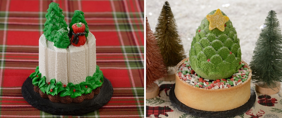 Santas Forest and Christmas Tree Mousse from Disneys Wilderness Lodge