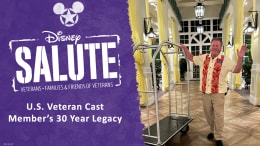 Disney SALUTE | U.S. Veteran Cast Member’s 30 Year Legacy
