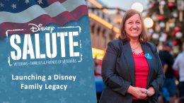 Disney Salute, Veterans, Families & Friends of Veterans - Disneyland Resort cast member Julia Contreras
