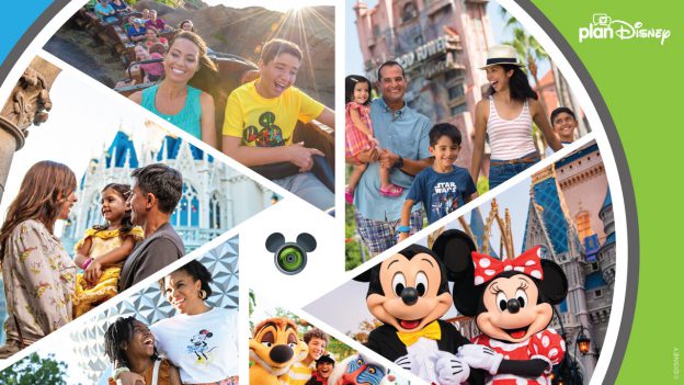 A collage of Disney PhotoPass pictures