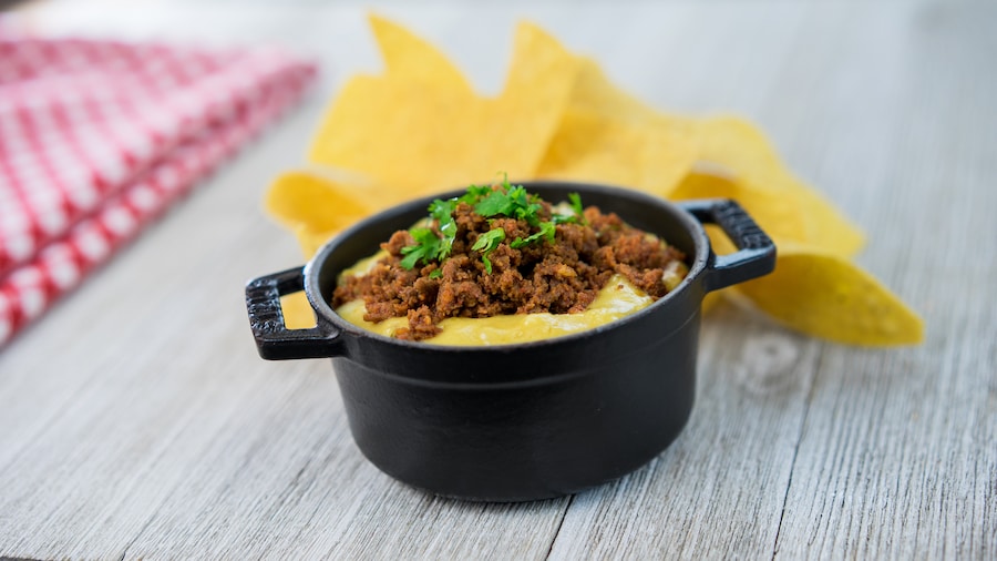 IMPOSSIBLE Chorizo Queso Fundido form the Festival of Holidays 2022 at Disneyland Resort