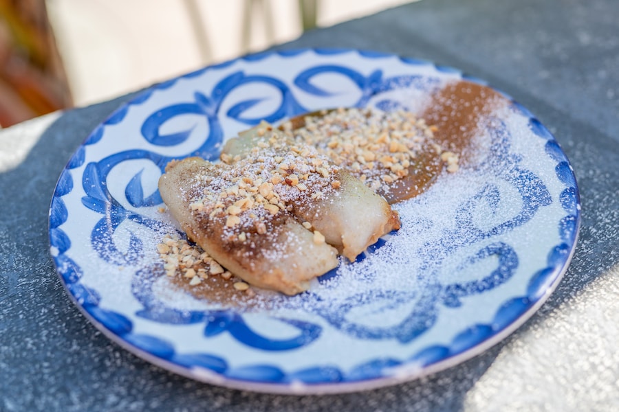 Dulce De Leche Tamales form the Festival of Holidays 2022 at Disneyland Resort