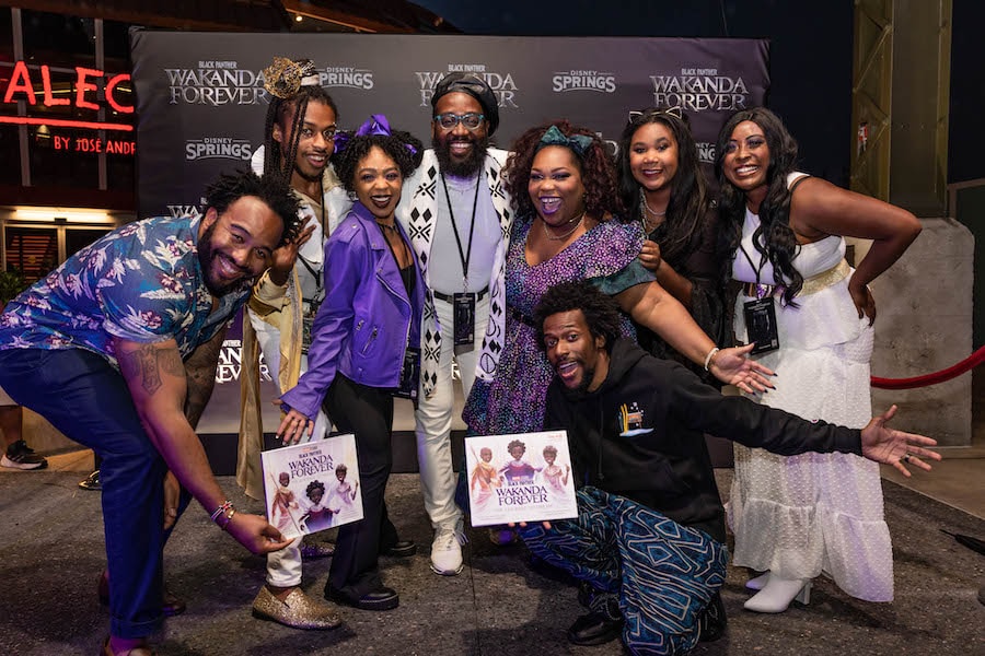 New York Times best-selling author Frederick Joseph and New York Times best-selling Illustrator Nikkolas Smith team up to bring Wakanda to life in this inspiring book “Black Panther: Wakanda Forever: The Courage to Dream” at Disney Springs