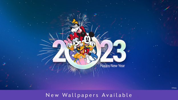 New Year Disney Wallpapers, New Year Disney Background for 2023