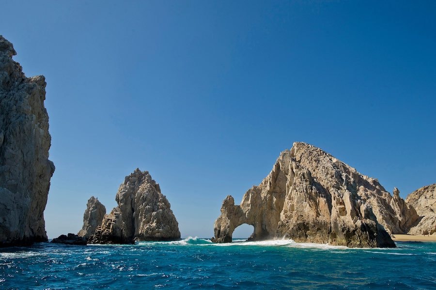 Disney Cruise Line, dramatic rock formations, white-sand beaches and sparkling turquoise waters