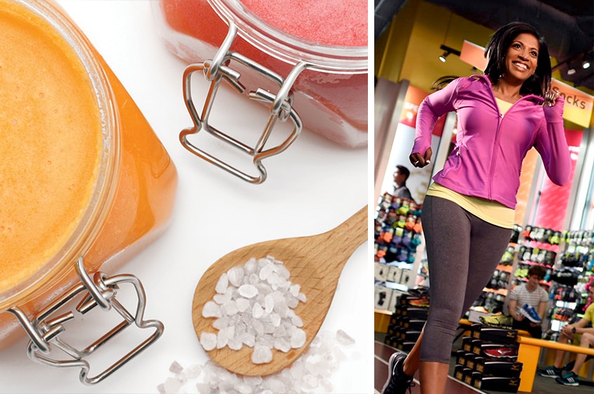 Fitness Friday is Coming Back to Disney Springs!  Items from Basin and a guest at Fit2Run 