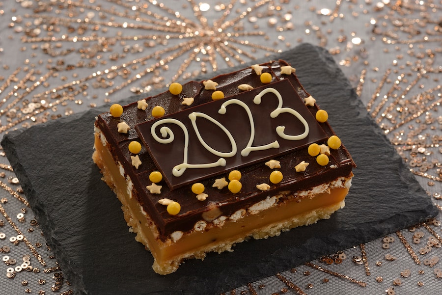 Ring in the New Year With These New Disney Treats!  Millionaire Shortbread Bar 