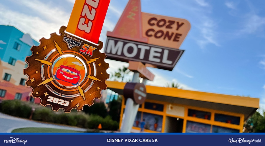 Disney Pixar Cars 5K﻿ Medal