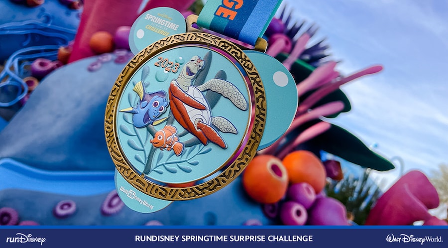 runDisney Springtime Surprise Challenge﻿ medal