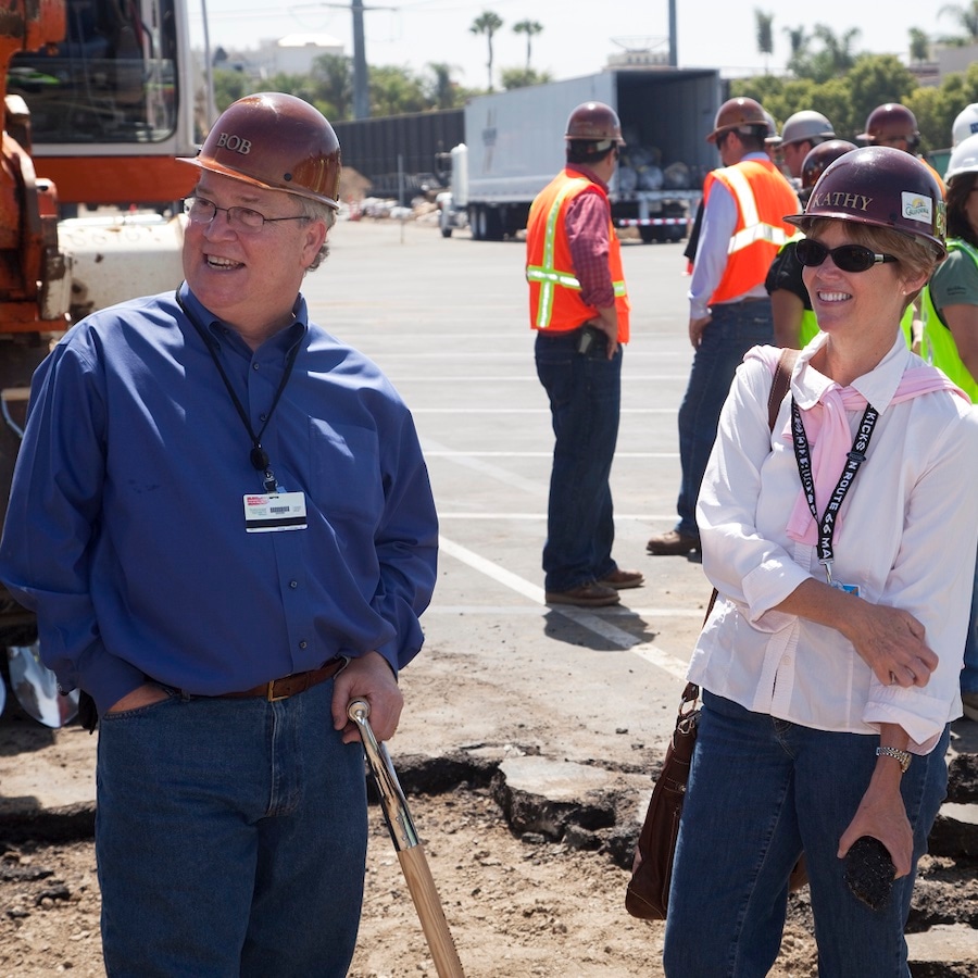  Bob Weis at the groundbreaking of Cars Land at Disney California Adventure park. (July 8, 2009)