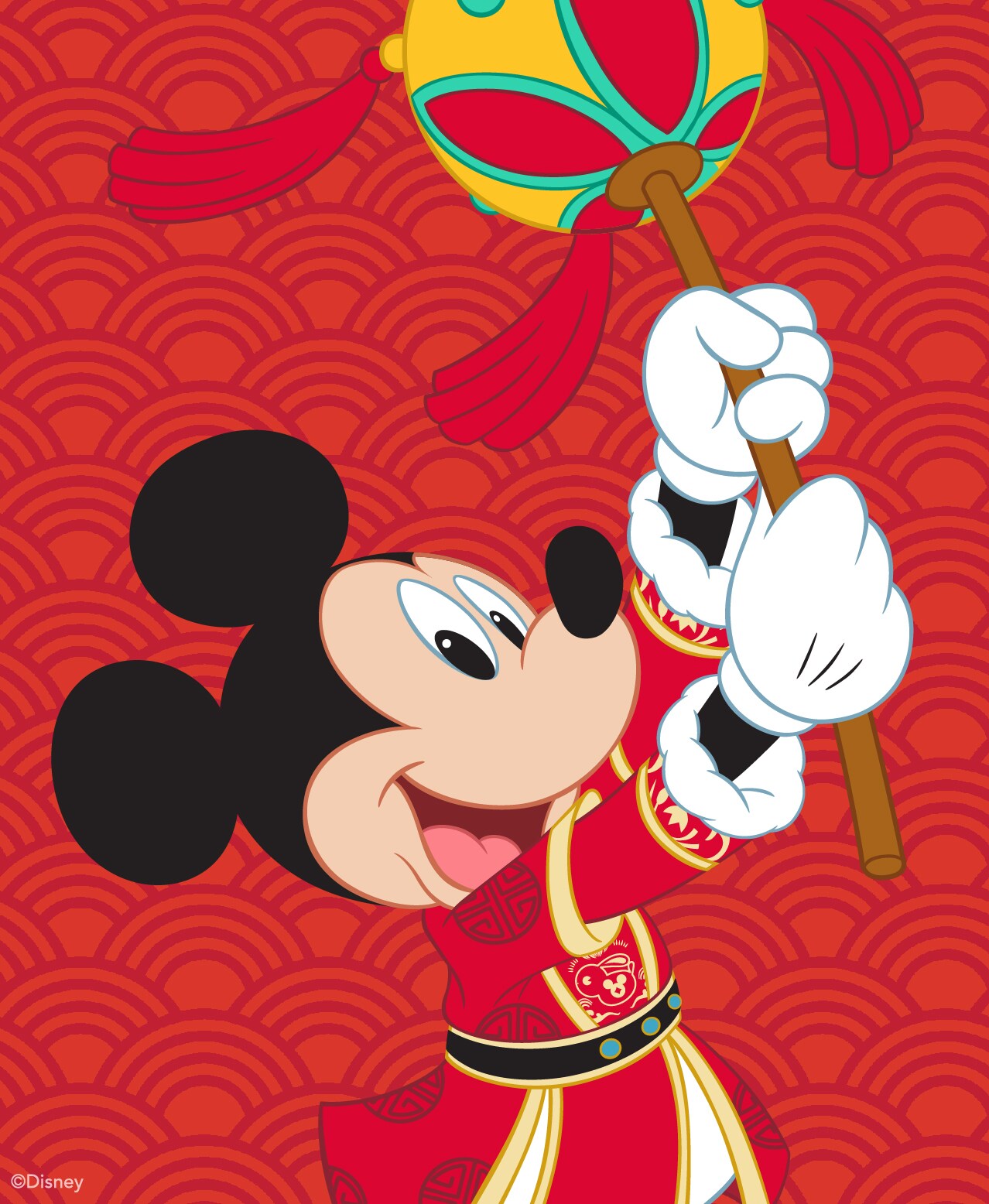 Happy Lunar New Year 2023 with Mickey Mouse and Minnie Mouse Wallpaper –  iPhone/Android/Apple Watch | Disney Parks Blog