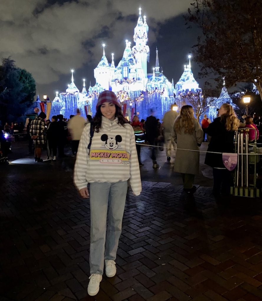 Mariel Molino at Disneyland Resort