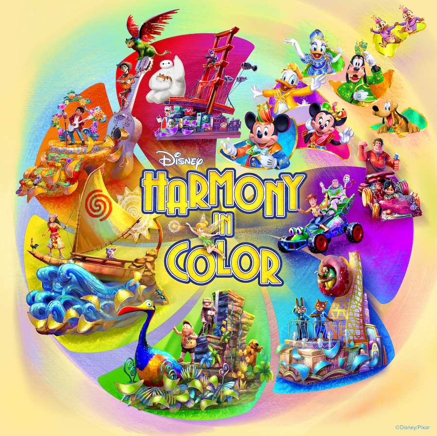 Tokyo Disney’s 40th Anniversary Celebration Details Revealed  Disney Harmony in Color 