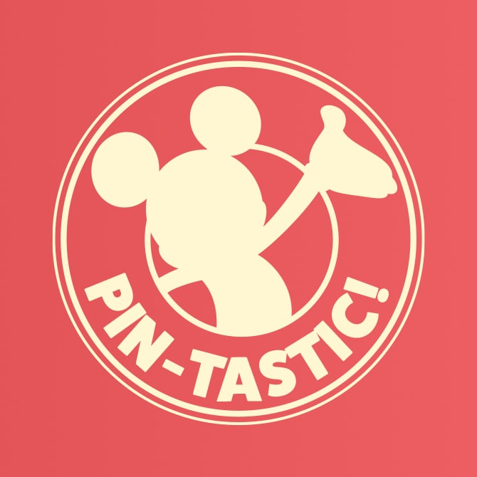 Pin-tastic logo, new Disney pins on shopDisney