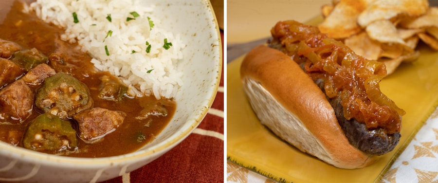Gumbo and South African Hot Dog