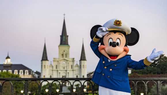 Mickey Mouse in New Orleans