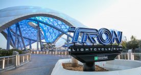 Entrance of TRON Lightcycle / Run presented by Enterprise at Magic Kingdom