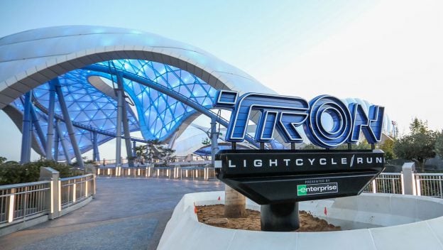 Entrance of TRON Lightcycle / Run presented by Enterprise at Magic Kingdom