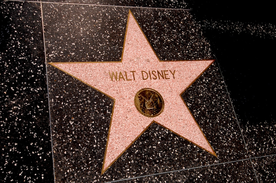 Walt Disney's star